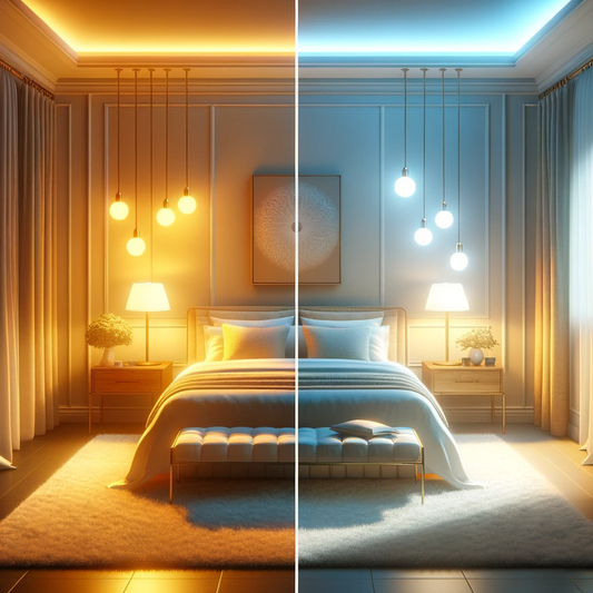 Iluminación Cálida vs. Blanca: ¿Cuál es la Mejor para Cada Espacio?